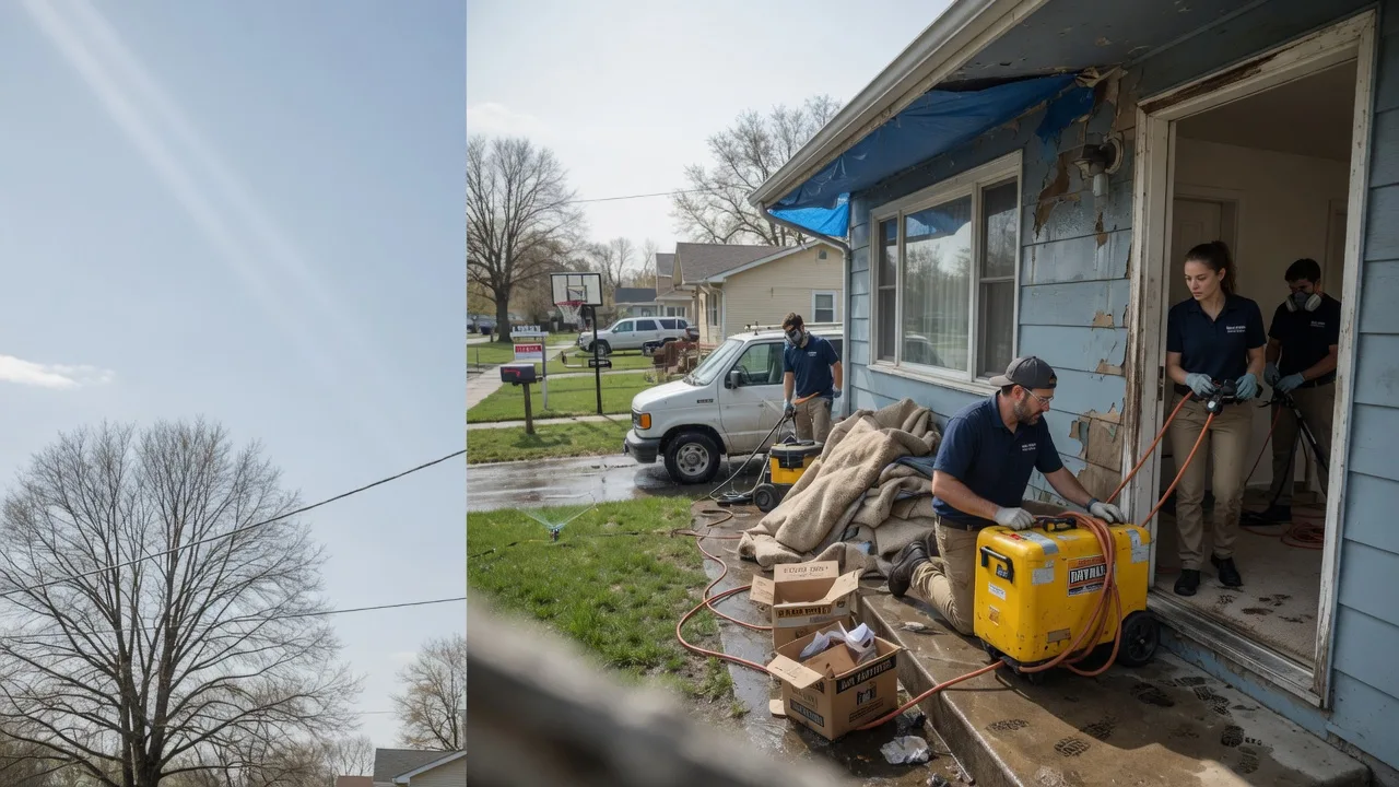 Basement Flood Cleanup in Mode, IL near me